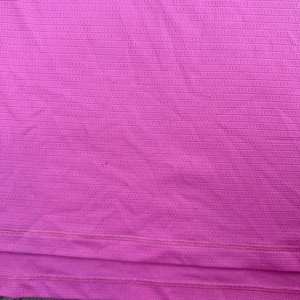 Adidas Golf Polo Shirt Men's XL Pink Climalite Short Sleeve Textured Performance